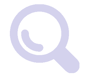 Magnifying glass representing browsing