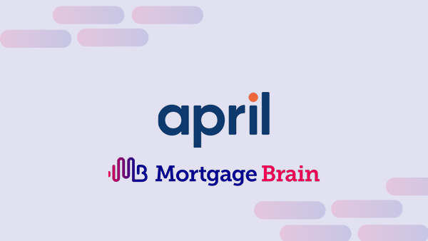 Banner displaying Mortgage Brain and April Mortgages logos