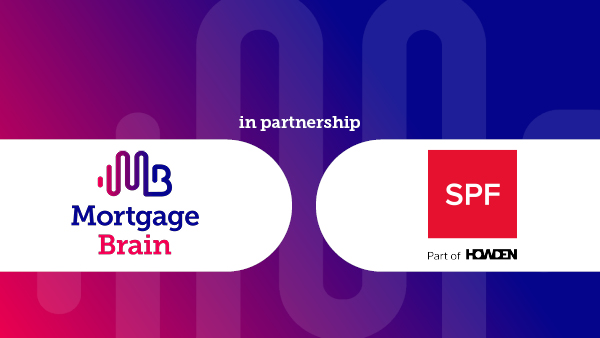 Partnership banner showing Mortgage Brain and Savills Private Finance logos