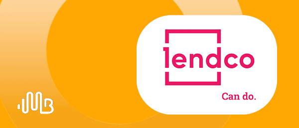 News | banner with marigold background showing Lendco logo