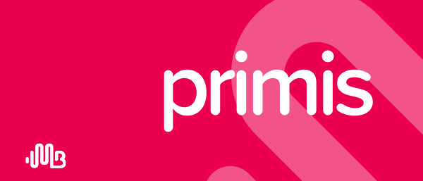 News | Featured iomage for Primis PR with the Primis logo over a red background